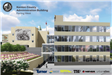 Administration Building Design Rendering - Facing West