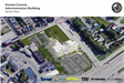Administration Building Design Rendering - Aerial View