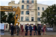 Project stakeholders break ground 2