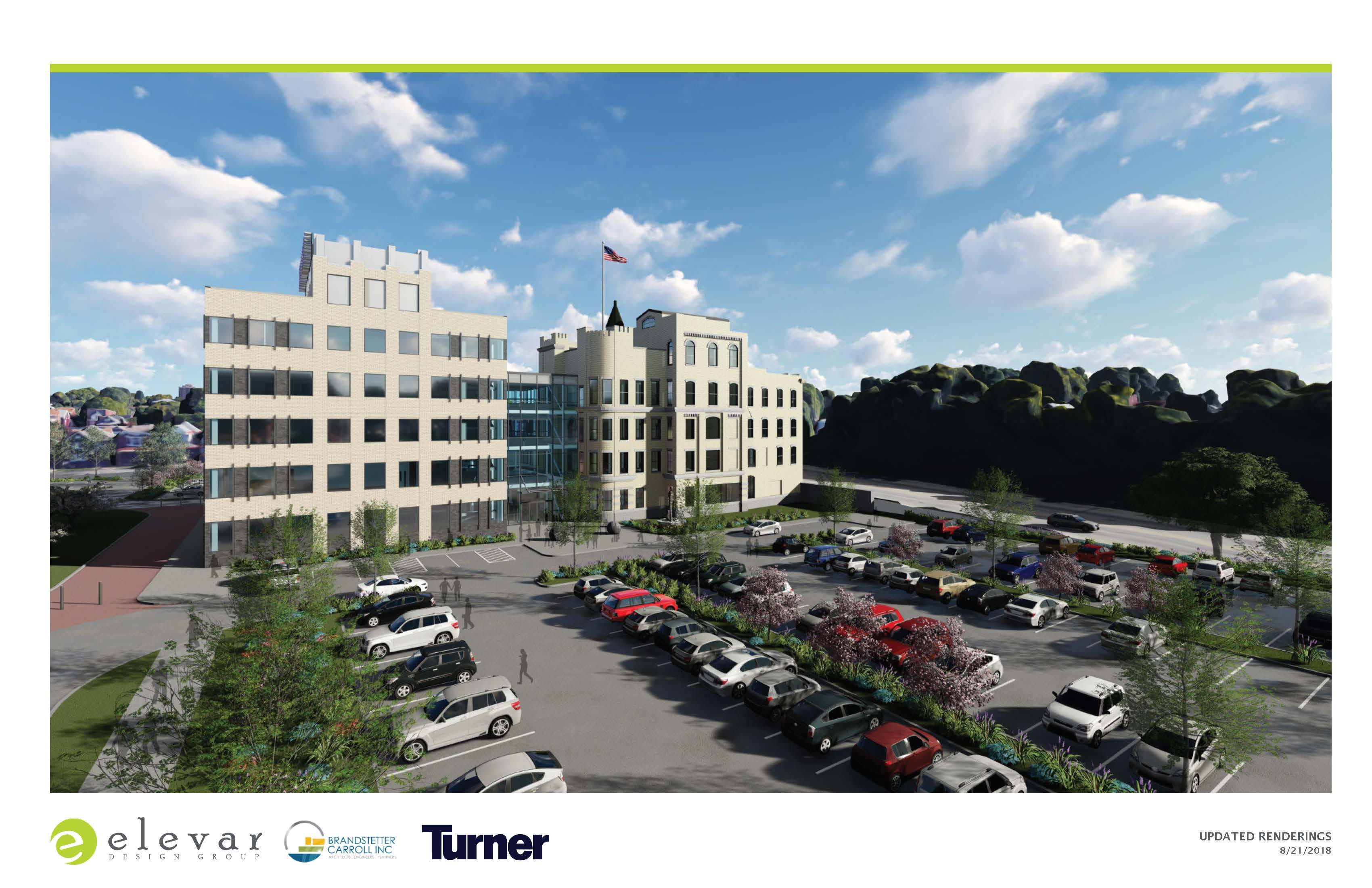 Updated Administration Building Design Rendering 8