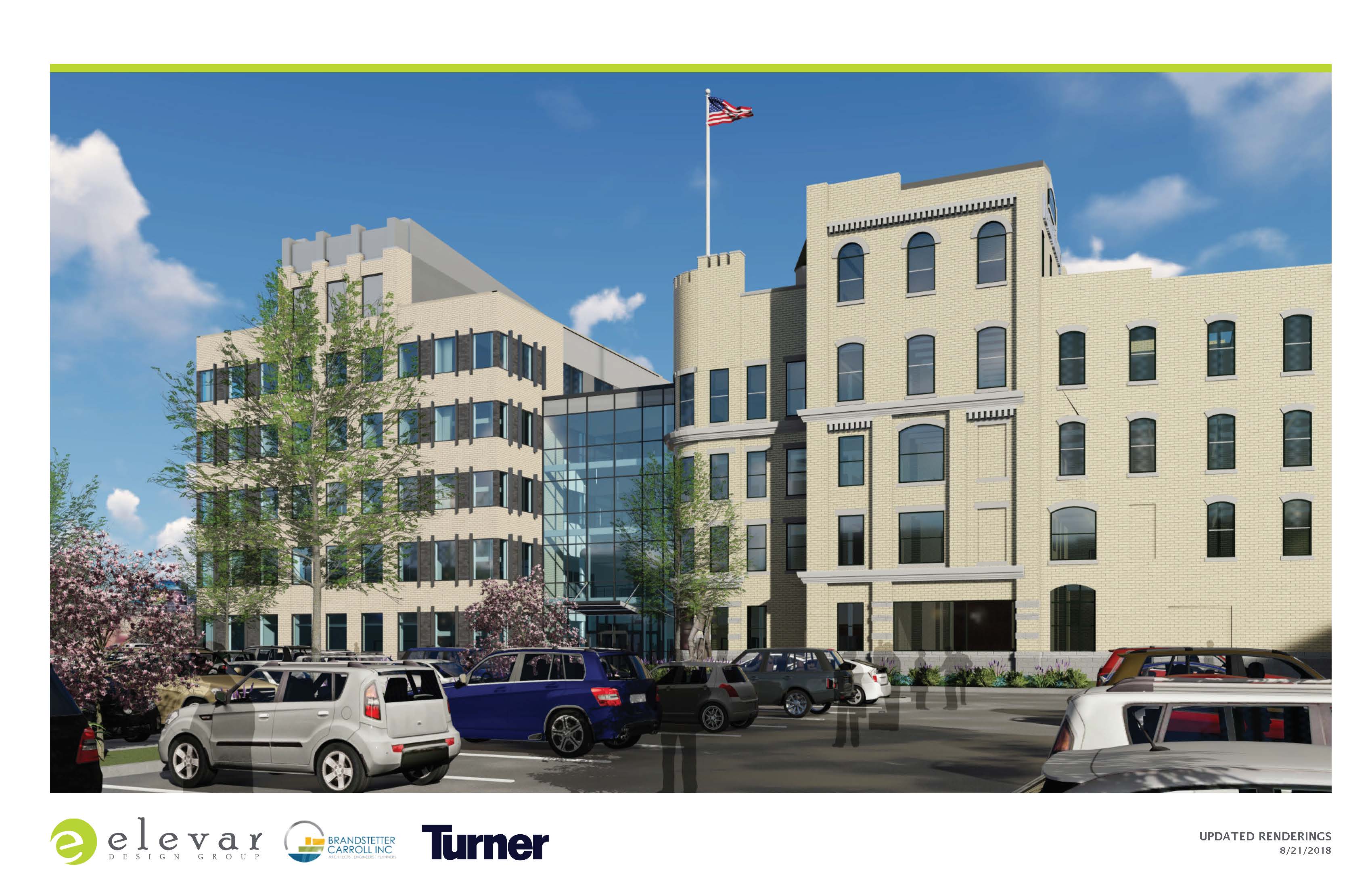 Updated Administration Building Design Rendering 4