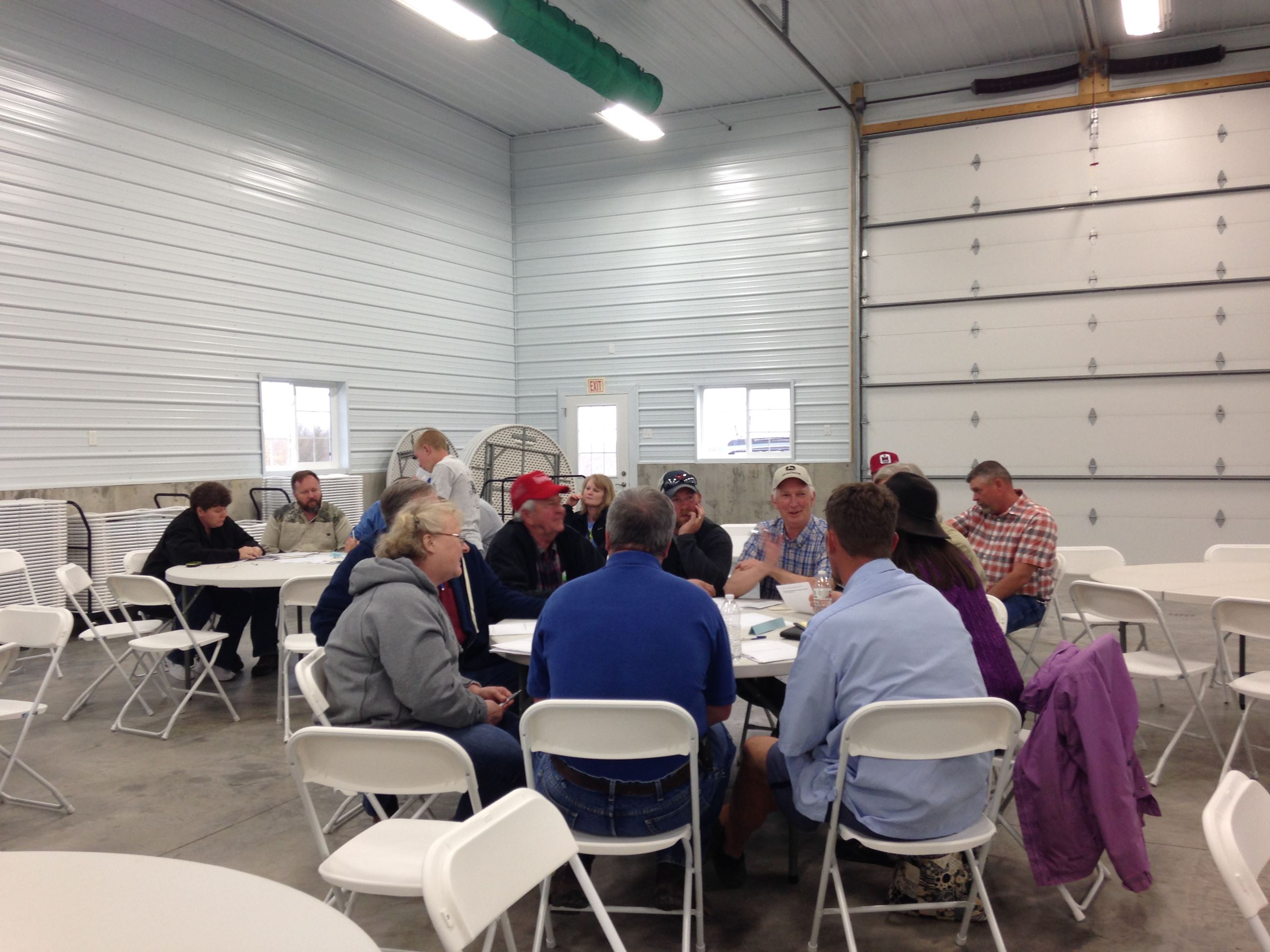 Citizens gathered for a South Kenton County Citizens Group survey meeting 7