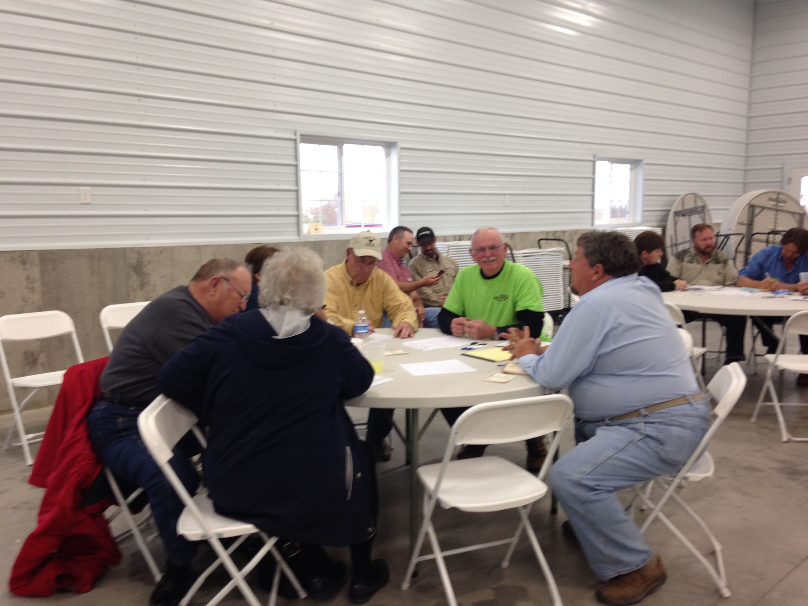 Citizens gathered for a South Kenton County Citizens Group survey meeting 8