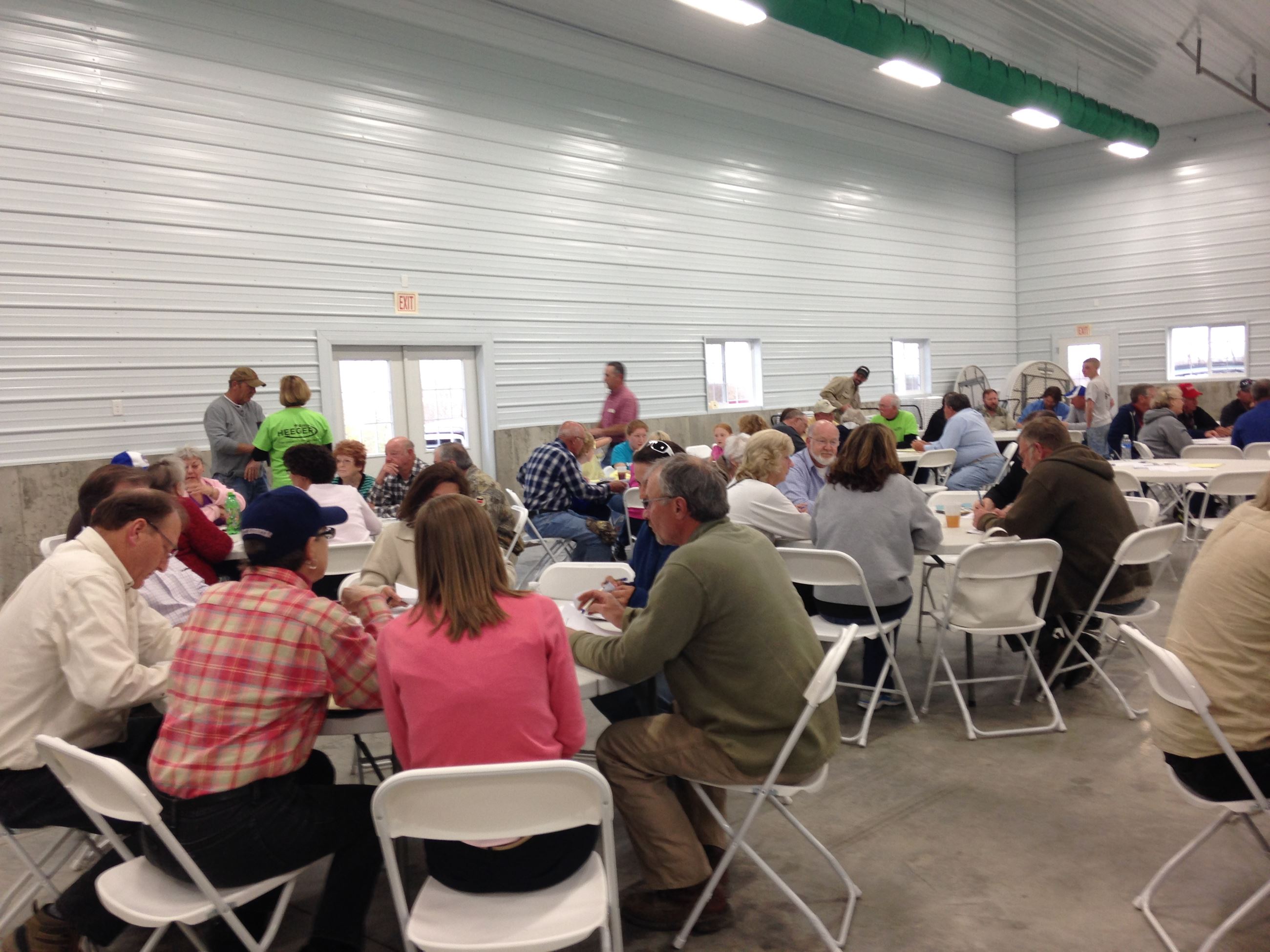 Citizens gathered for a South Kenton County Citizens Group survey meeting 11