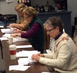 Volunteers process 3,678 surveys to be mailed to all South Kenton residents and land owners 1