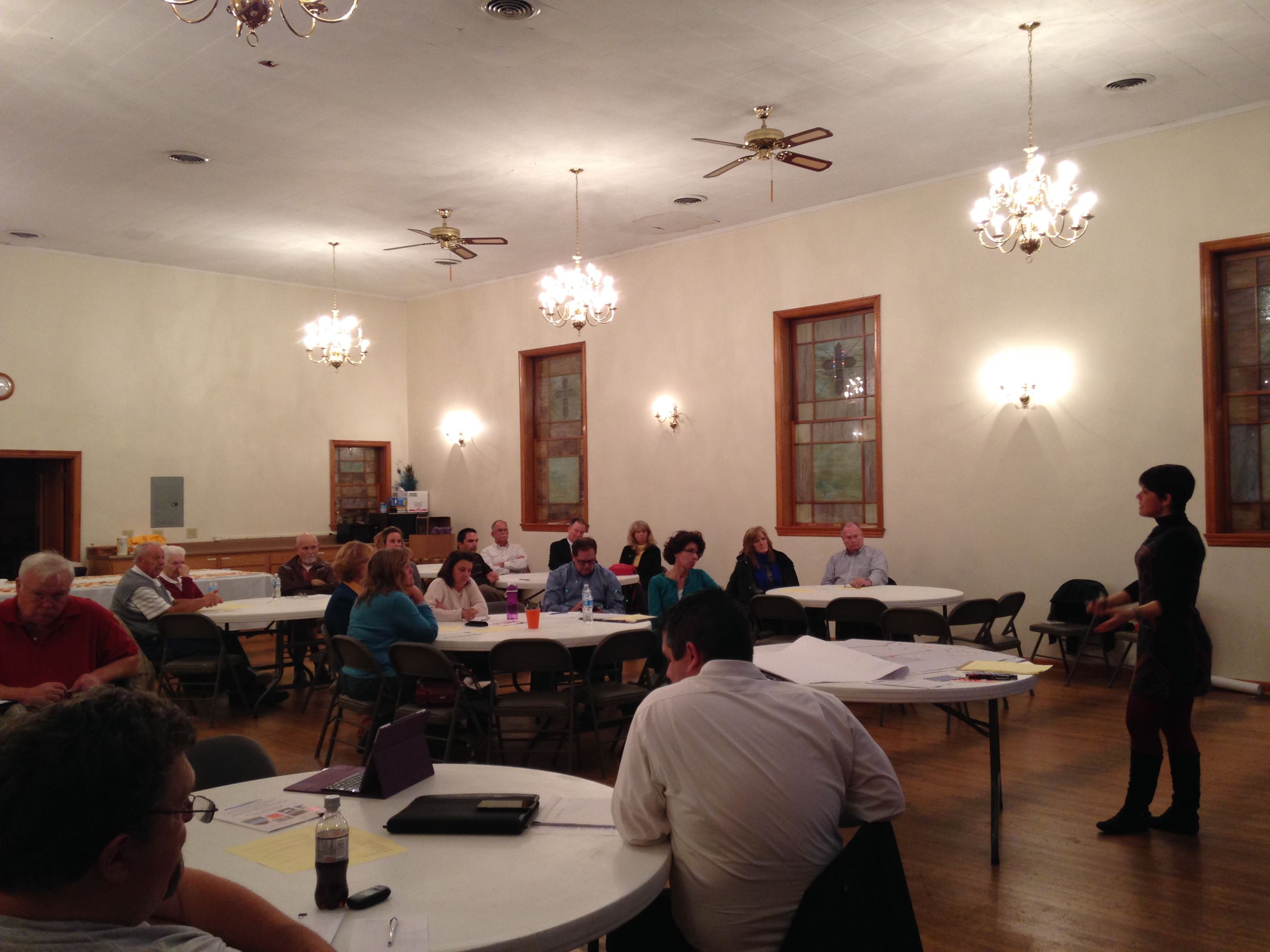 Citizens gathered for a South Kenton County Citizens Group survey meeting 2