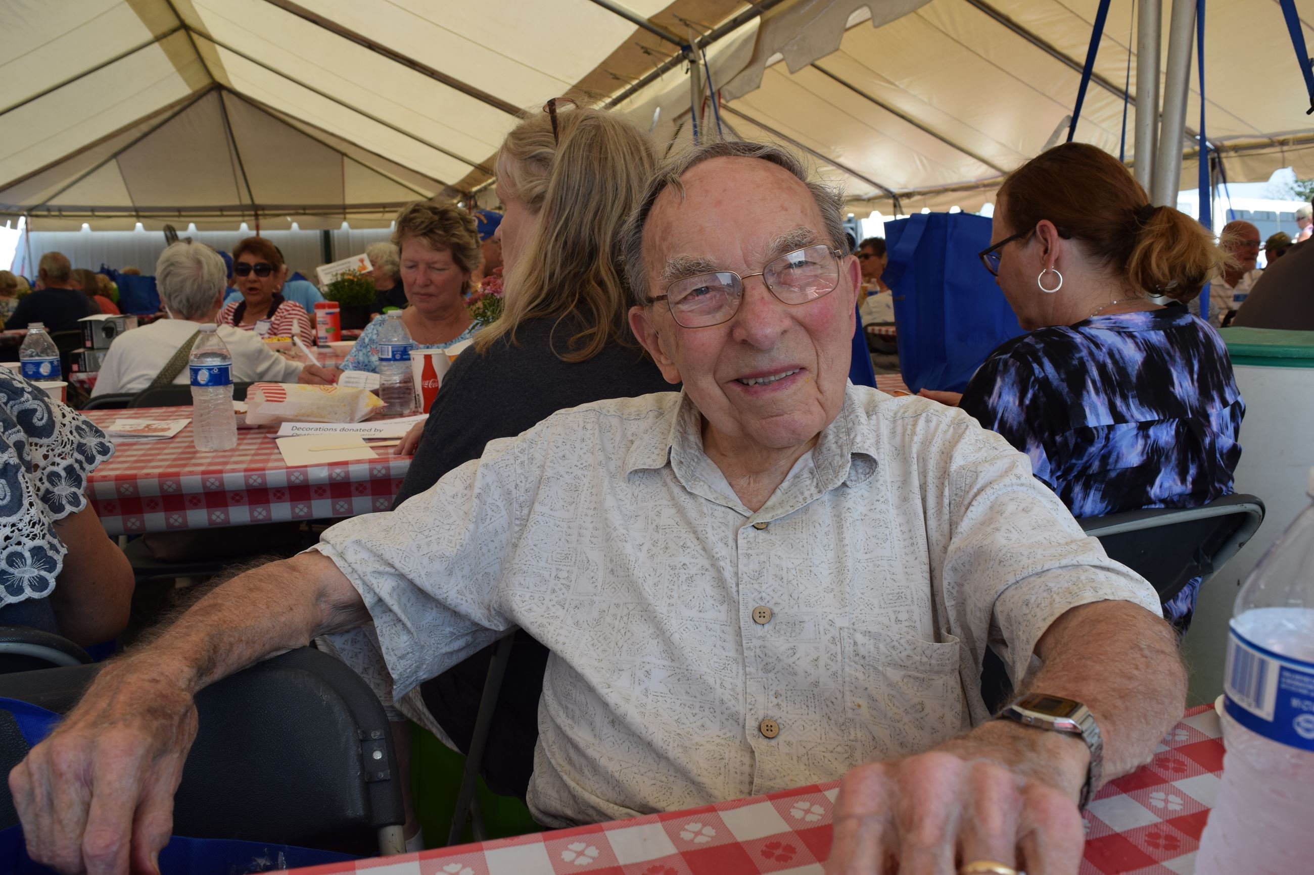 Man smiling for the camera