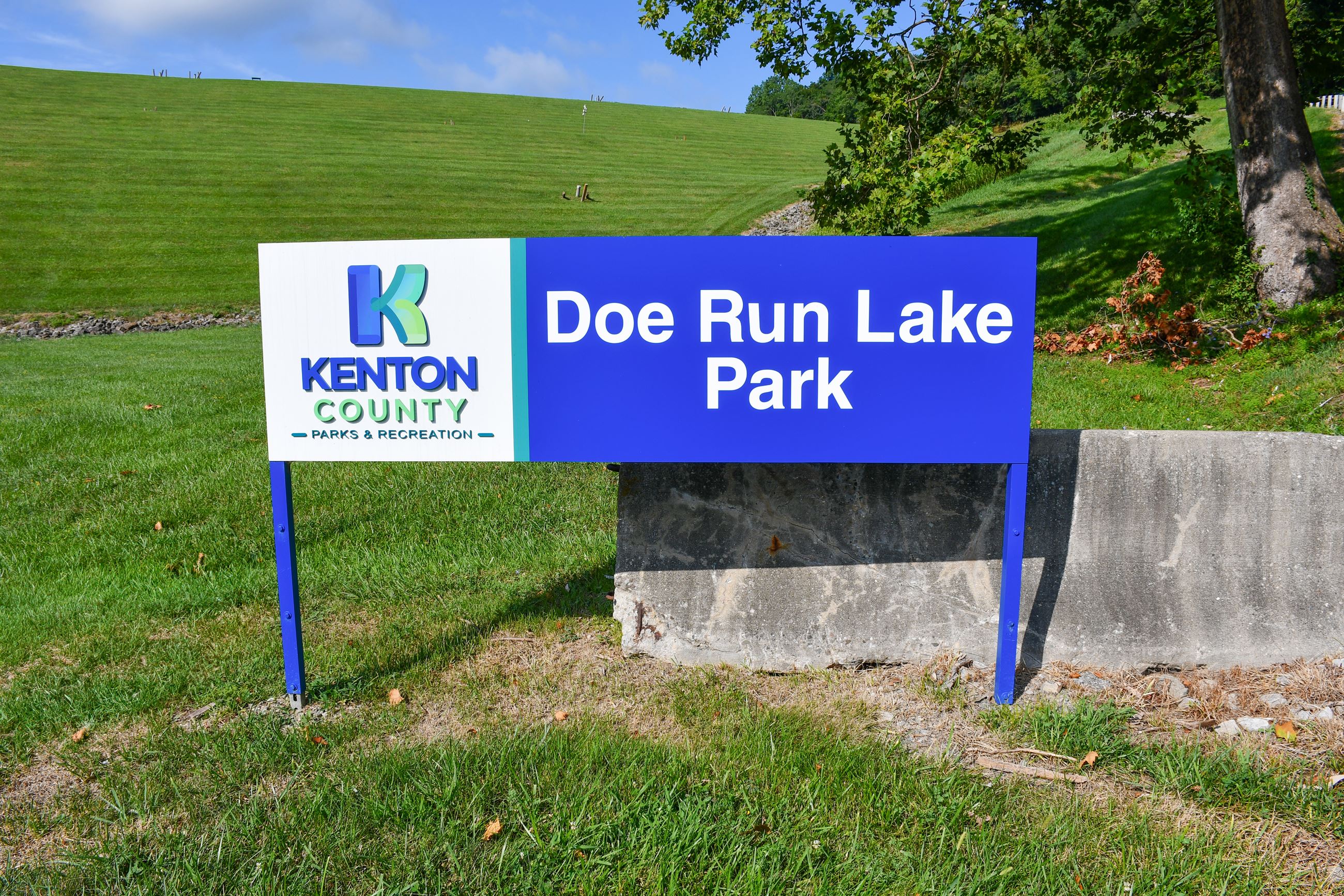 Doe Run Lake Entrance Sign