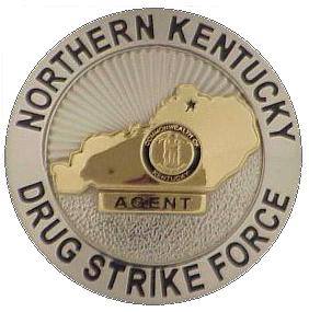 Northern Kentucky Drug Strike Force Badge