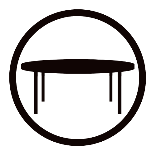 Amenities - Riedlin Schott (Round Table Icon)