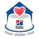 Hill's "Food, Shelter, Love" logo Opens in new window